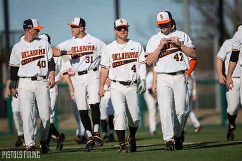 Oklahoma state baseball - He fueled the Oklahoma State baseball team’s offense in a 5-4 victory against Dallas Baptist on Wednesday night in Stillwater, and his batting average sits at .403.